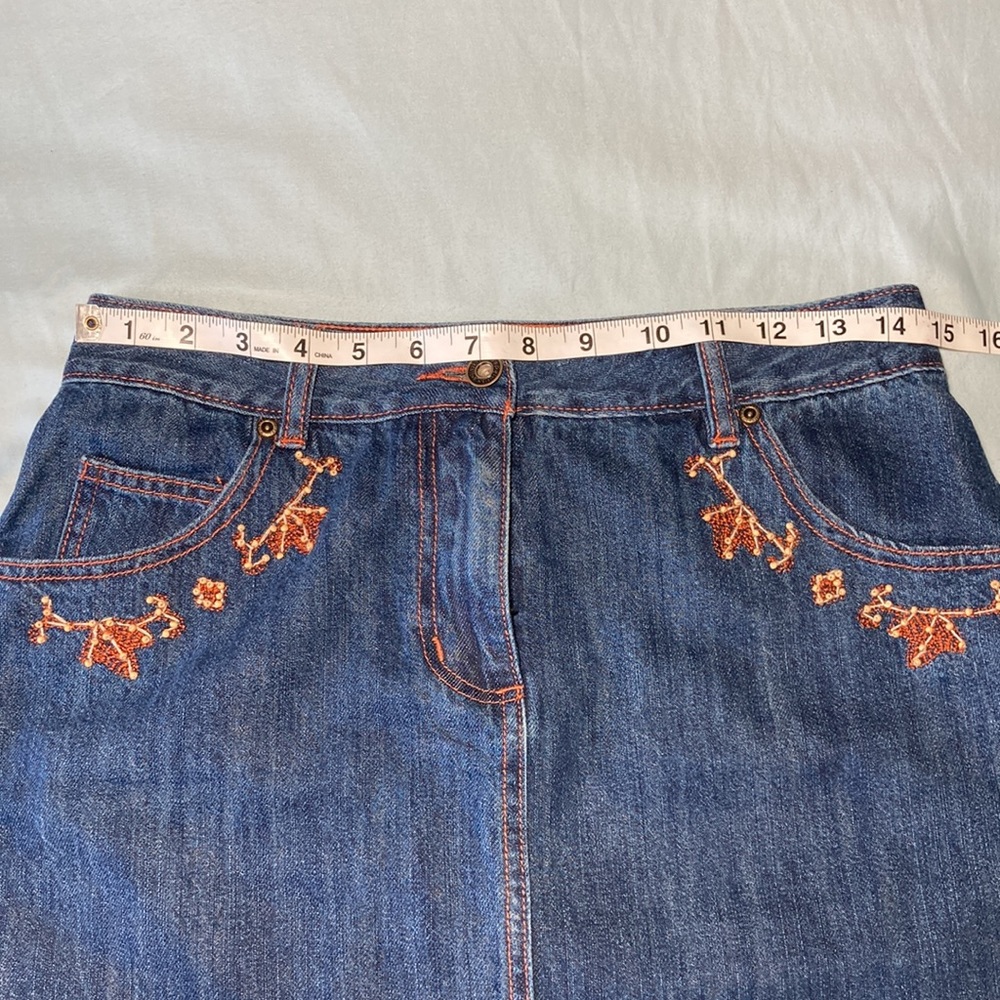 Christopher and Banks Jean Skirt - Picture 6 of 7